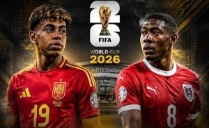 مباراة اسبانيا والنمسا كأس العالم 2026